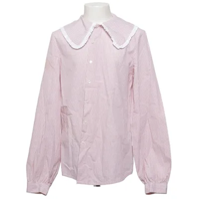 Blus (Rosa, Vit) från Il Gufo Bomull