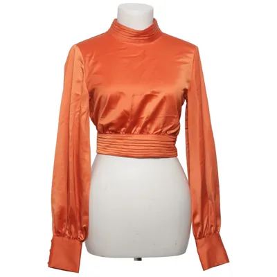 Blouse (Orange) de The Fashion Fraction x NA-KD Élasthane, Polyester