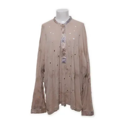 Blus (Beige, Flerfärgad) från Acne Studios Bomull, Elastan, Polyester