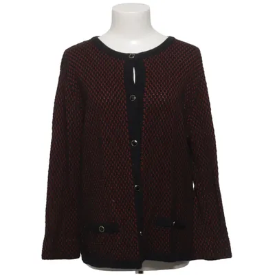 Cardigan (Noir, Orange) de Skovhuus Acrylique, Coton