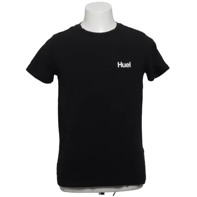 T-shirt (Svart) från Huel Bomull, Elastan