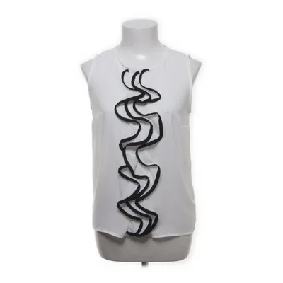 Top (White, Black) from Artigli Collection Polyester