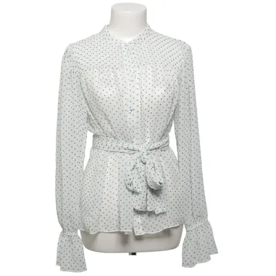 Blouse (White, Brown) from Twist & Tango Recycled polyester