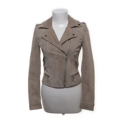 Bikerjakke (Beige) fra Vero Moda Læder, Polyester