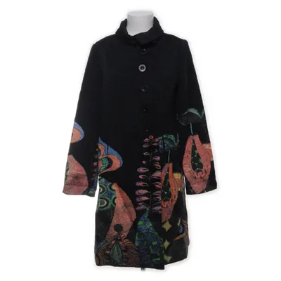 Frakke (Sort, Flerfarvet) fra Desigual Bomuld, Polyester
