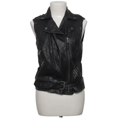 Bikerväst (Svart) från Lindex Polyester, Polyuretan