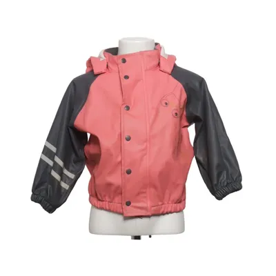 Regnjacka (Rosa, Grå) från Vossatassar Polyester, Polyuretan
