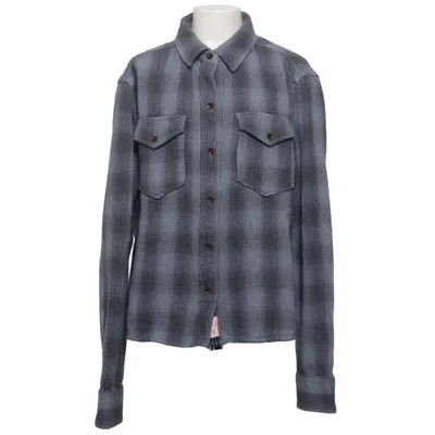 Overshirt (Blauw, Grijs) van Dry Katoen