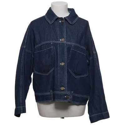 Veste en jean (Bleu) de Zara Coton