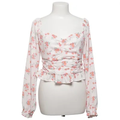 Crop top (Wit, Meerkleurig) van Bik Bok Polyester