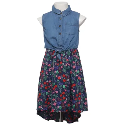 Dress (Blue, Multicolored) from Bluezoo Cotton, Polyester