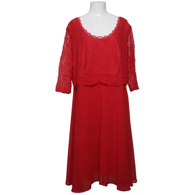 Klänning (Röd) från Sheego Polyester