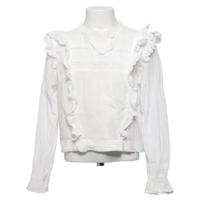 Blouse (Blanc) de H&M Coton