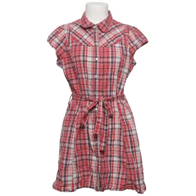 Blousejurk (Karin Checked Shirt Dress) van Gina Tricot Katoen, Elastaan