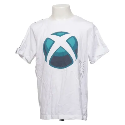 T-shirt (Vit, Blå) från Xbox Bomull