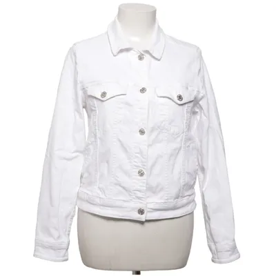 Denim jacket (White) from Mango Denim