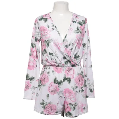 Byxdress (Rosa, Vit, Grön) från NLY Trend Elastan, Polyester