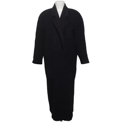 Manteau (Noir) de Johan Skoglund Polyamide, Viscose