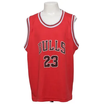 Basketbalshirt (Rood, Wit, Zwart) van Chicago Bulls Polyester