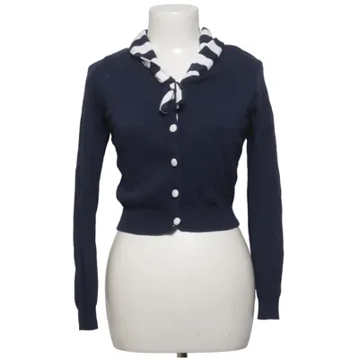 Cardigan (Blue, White) from Collectif Cotton