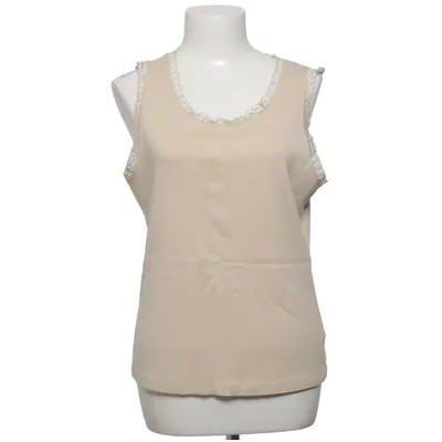 Tank­top (Beige) von JM Collection Baumwolle