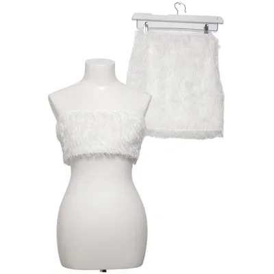 Set (White) from NA-KD Polyester