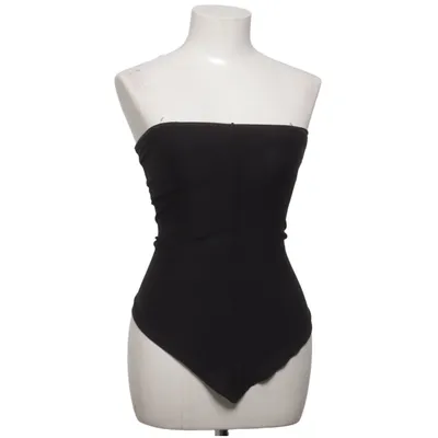Tube Top (Schwarz) von Moda International Baumwolle, Elasthan