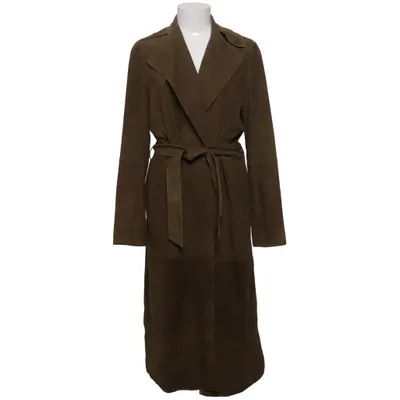 Läderkappa (Brun) från Blacky Dress Skinn