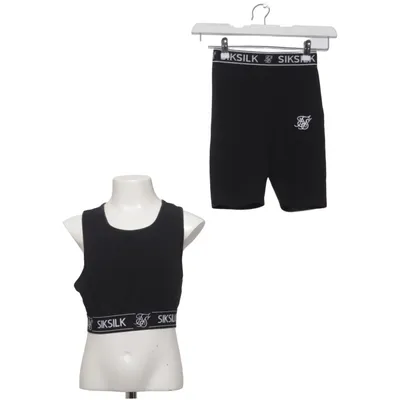 Träningsset (Svart) från SikSilk Bomull, Elastan