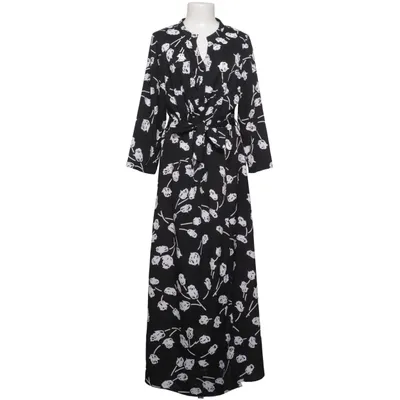 Omlottklänning (Svart, Vit) från Geena Polyester