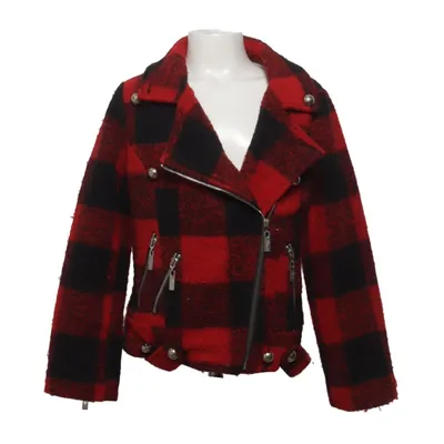 Bikerjakke (Rød, Sort) fra Relish Akryl, Polyester, Uld