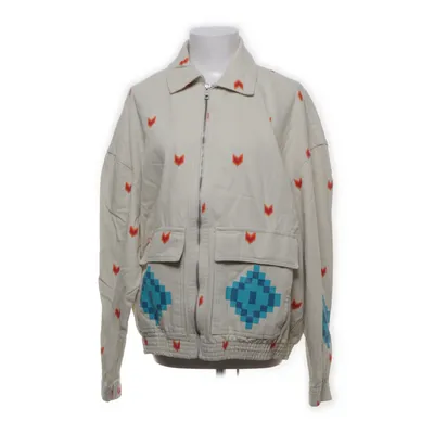 Jeansjacka (Beige, Blå, Röd) från Bershka