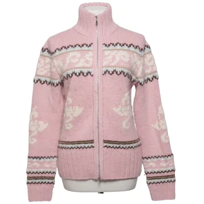 Cardigan (Roze, Wit, Meerkleurig) van Bogner Acryl, Alpacawol