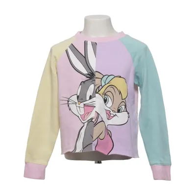 Sweatshirt (Rose, Multicolore) de H&M Kids Coton, Polyester