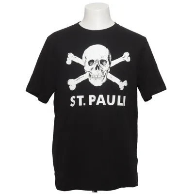 T-shirt (Noir) de St.Pauli Coton biologique