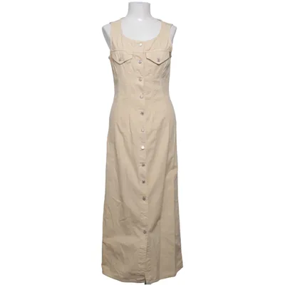 Maxi dress (Beige) from United Colors of Benetton Cotton