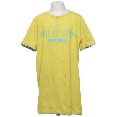 T-shirt (Geel, Blauw, Wit) van Dognose Katoen