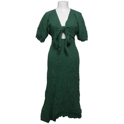 Klänning (Grön) från Mango Bomull, Viskos