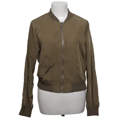 Bomber jacket (Green) from Bershka Premium Outerwear Polyester