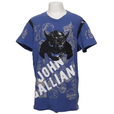 T-shirt (Bleu, Multicolore) de John Galliano Coton