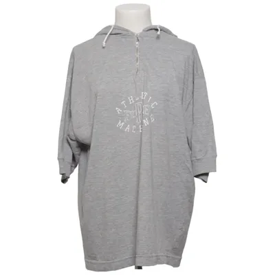 Short sleeve hoodie (Gray) from Gulbla Cotton, Polyester
