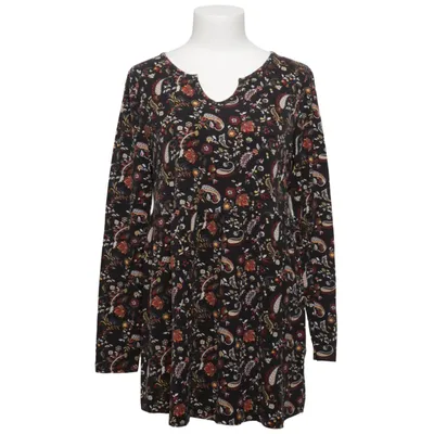 Jurk (Zwart, Meerkleurig) van Sustainable Collection Elastaan, Lyocell