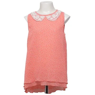 Top (Oranje, Wit) van George Polyester