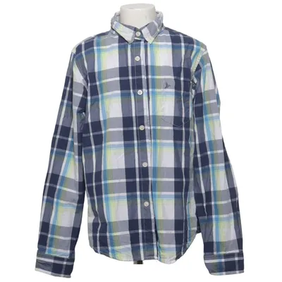 Buttondown-skjorta (Blå, Vit, Gul) från First Class Bomull