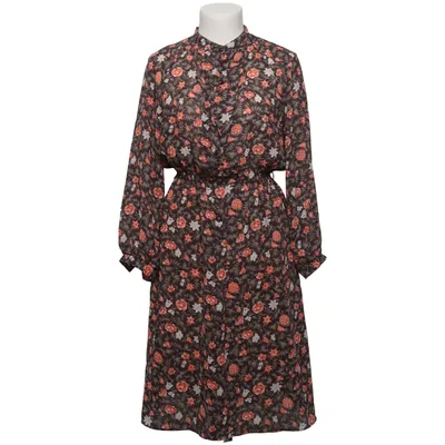 Kleid (Schwarz, Mehrfarbig) von Smiley Vintage