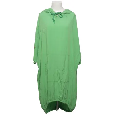 Hood dress (Green) from Linda Viscose