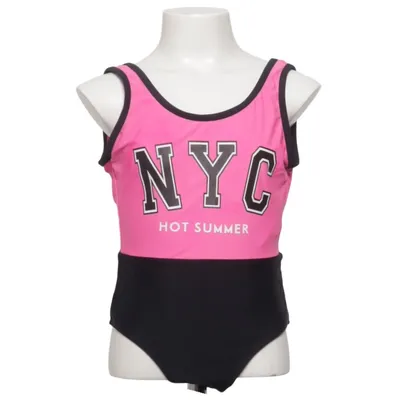Maillot de bain une pièce (Rose, Noir) de Y.F.K Élasthane, Polyamide