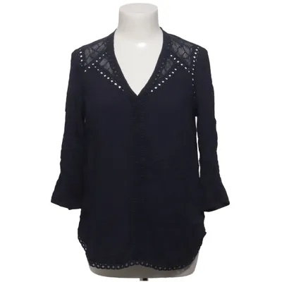 Blouse (Blauw) van Warehouse Katoen, Elastaan, Viscose