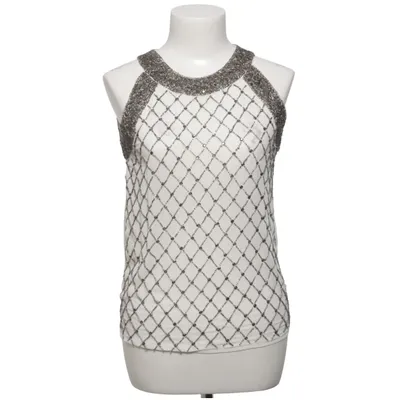 Top (Wit, Zilver) van Zara Trafaluc