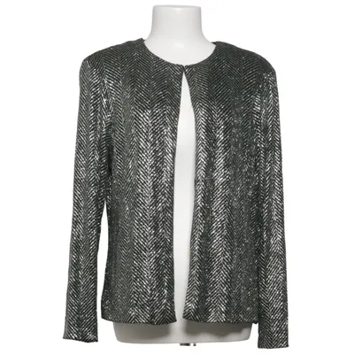 Cardigan (Noir, Argent) de XSCAPE Acétate, Élasthane, Polyester